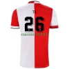 Maillot de Supporter Feyenoord Rotterdam Guus Til 26 Domicile 2021-22 Pour Homme
